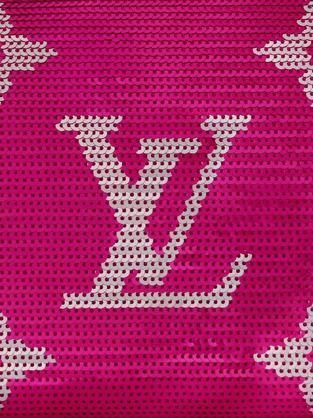 NEW Louis Vuitton Pink Sequins Giant Monogram Pochette Accessoires